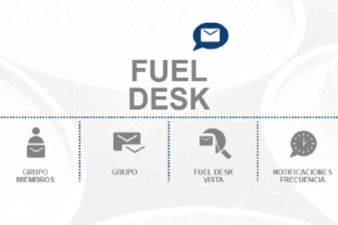 Fuel desk
